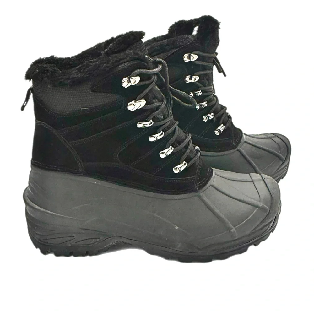 Free Solider Men's  Winter Boots, lightly‎ worn once -Size 10 Ships next day